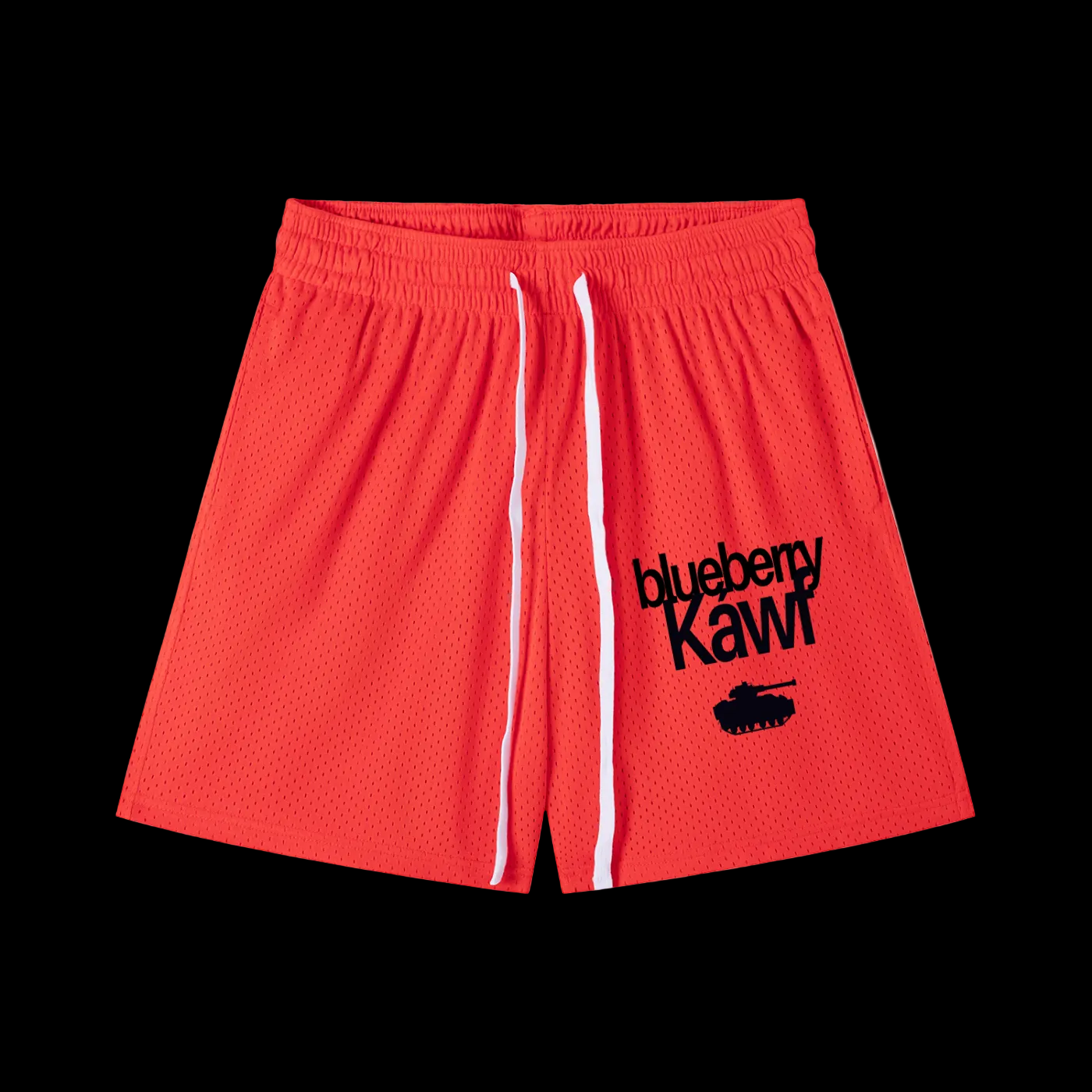 KAWF RED Gym Shorts