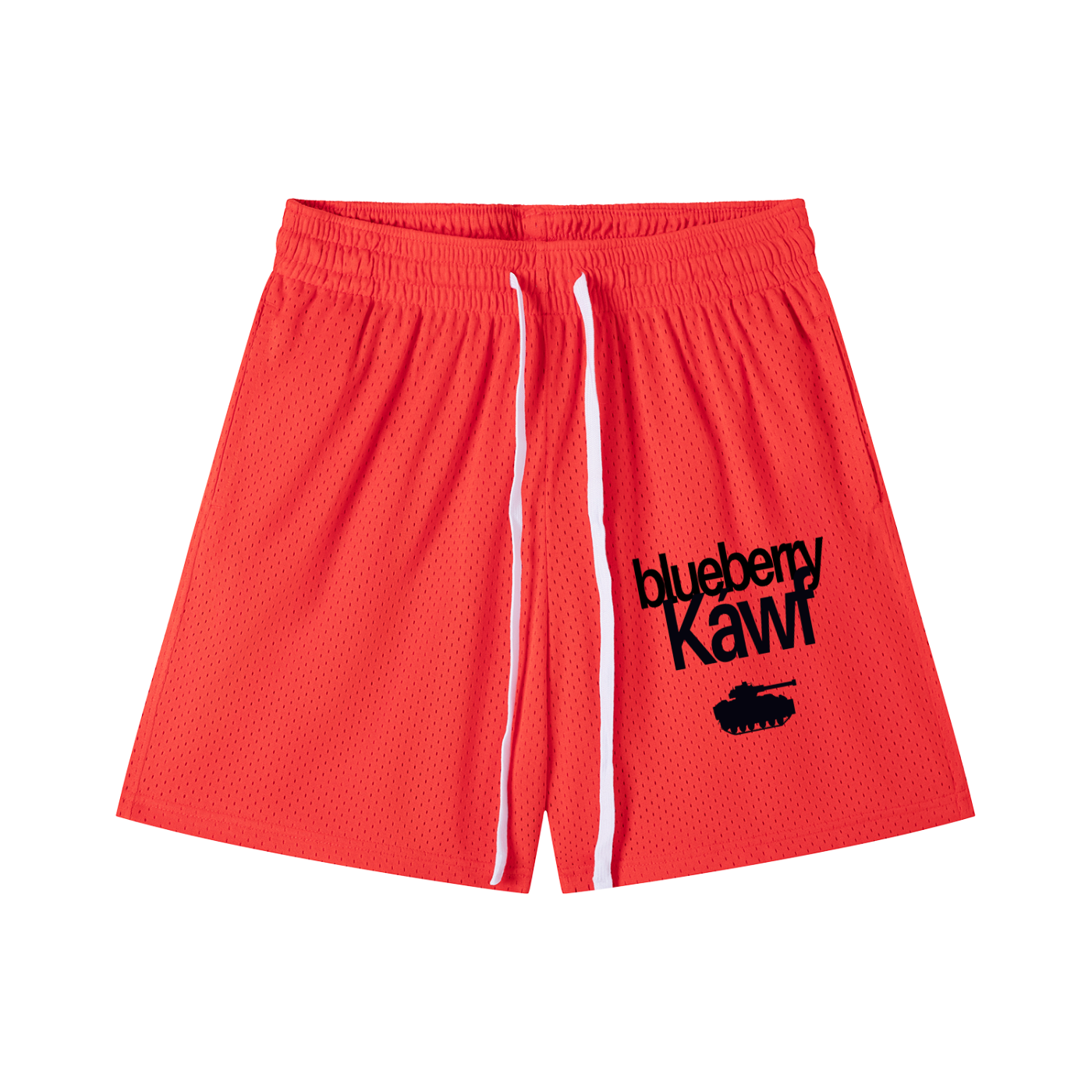 KAWF RED Gym Shorts